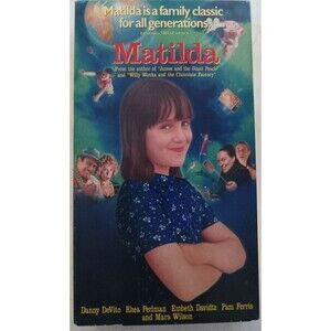 Matilda VHS Danny DeVito Rhea Perlman Columbia TriStar Home Video Preowned